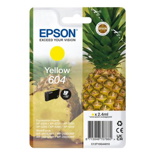 Epson inktcartridge geel (C13T10G44010 / 604)