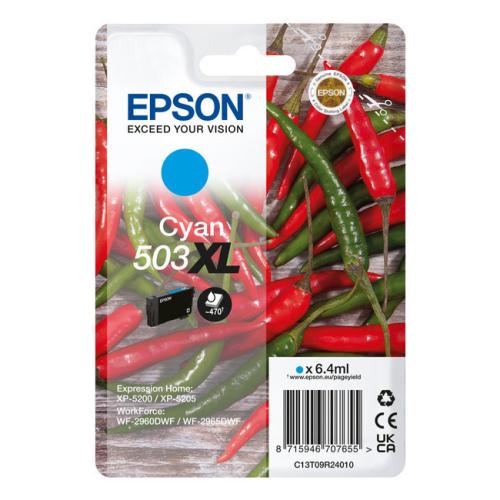 Epson inktcartridge cyaan (C13T09R24010 / 503XL) (hoge capaciteit)