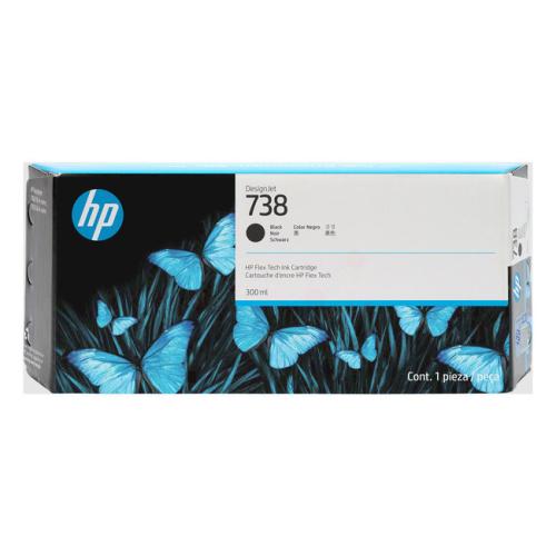 HP inktcartridge zwart (498N8A / 738)