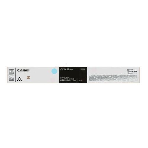 Canon toner cyaan (3764C002 / CEXV58C)