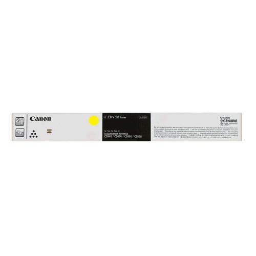 Canon toner geel (3769C002 / CEXV58LY)