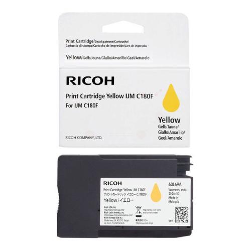 Ricoh inktcartridge geel (408520 /)