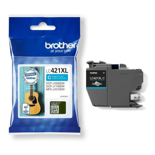 Brother inktcartridge cyaan (LC421XLC /)