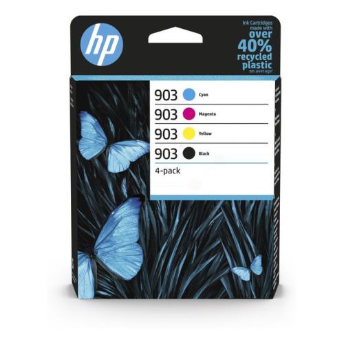 HP inktcartridge zwart / cyaan / magenta / geel (6ZC73AE / 903) (multipack)