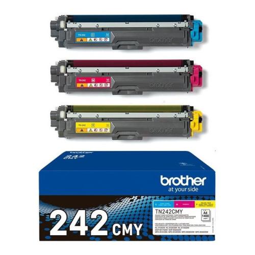 Brother toner cyaan / magenta / geel (TN242CMY /) (multipack)