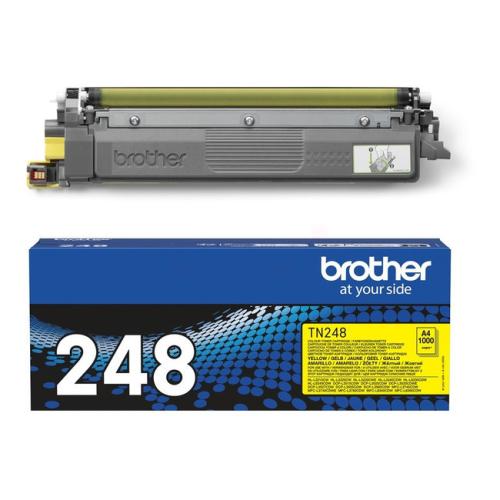 Brother toner geel (TN248Y /)