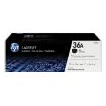 HP toner zwart (CB436AD / 36A) (Dual-Pack)