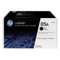 HP toner zwart (CE505D / 05A) (Dual-Pack)