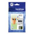 Brother inktcartridge zwart / cyaan / magenta / geel (LC3217VALDR /) (multipack)