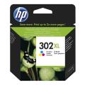 HP inktcartridge kleur (F6U67AE / 302XL) (hoge capaciteit)