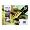 Epson inktcartridge zwart / cyaan / magenta / geel (C13T16364012 / 16XL) (multipack, hoge capaciteit)