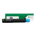 Lexmark toner cyaan (85D0HC0 / 085D0HC0) (hoge capaciteit)