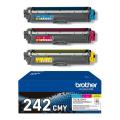 Brother toner cyaan / magenta / geel (TN242CMY /) (multipack)